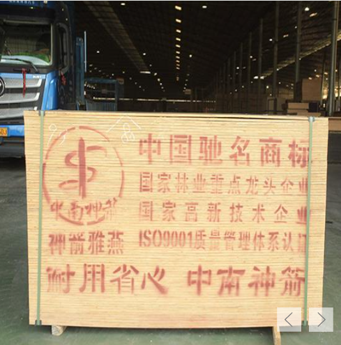 广西蔡总采购建筑模板,数量5000张,已到达项目现场